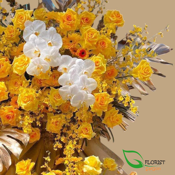 Special flower stand in Saigon